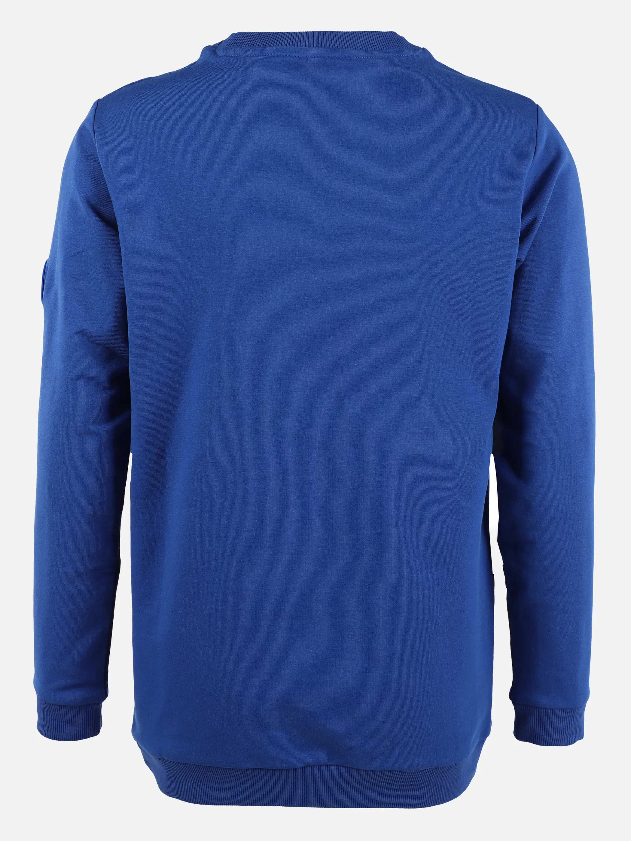 Jungen Sweatshirt mit kleinem Schriftprint
