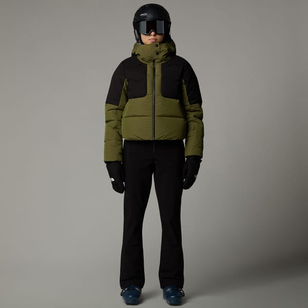 Veste de ski THE NORTH FACE W COLD SPELL CROPPED DOWN JKT FOREST OLIVE