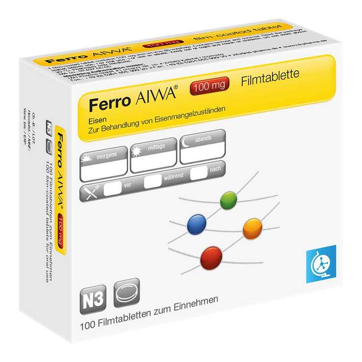 Ferro AIWA 100 mg Filmtabletten, 100 St