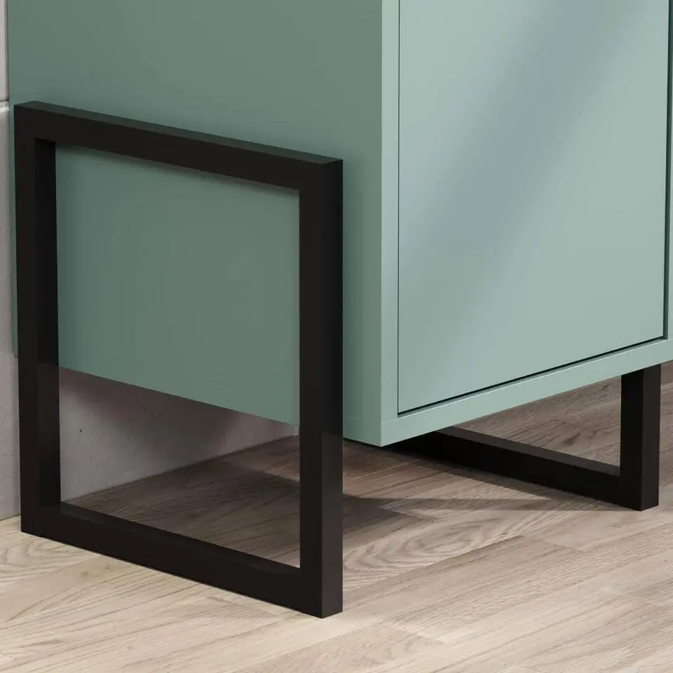 Hioshop Matix badkamerkast blauw- grijs