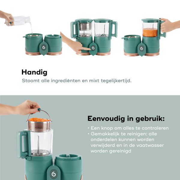 Babymoov Nutribaby Glass - Forest Green