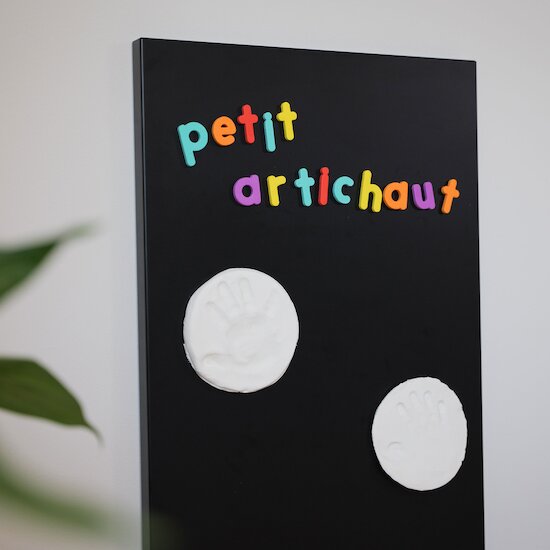 2 magnets empreinte   de               Petit Artichaut
