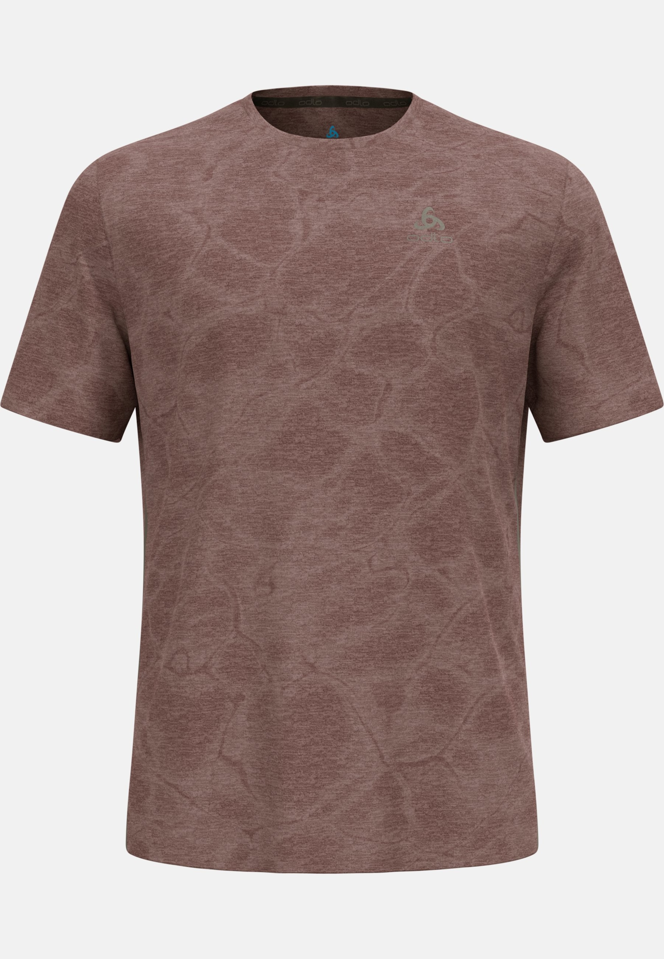 Zeroweight Engineered Chill-Tec Laufshirt in fudge melange