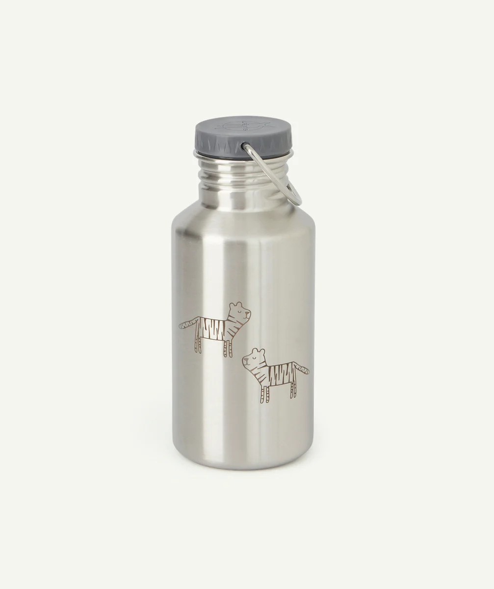 LASSIGGOURDE EN INOX SAFARI TIGRE NOIR 500ML