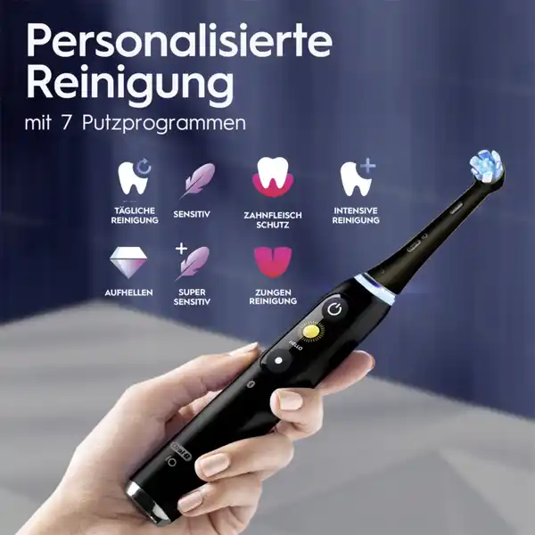 iO Series 9N Elektrische Zahnbürste Black Onyx