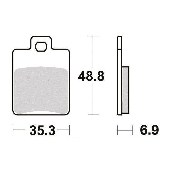 Sifam - Plaquettes de frein S1108N
