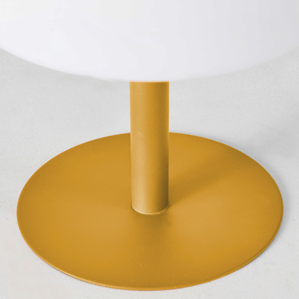 Mini lampe polyéthylène jaune