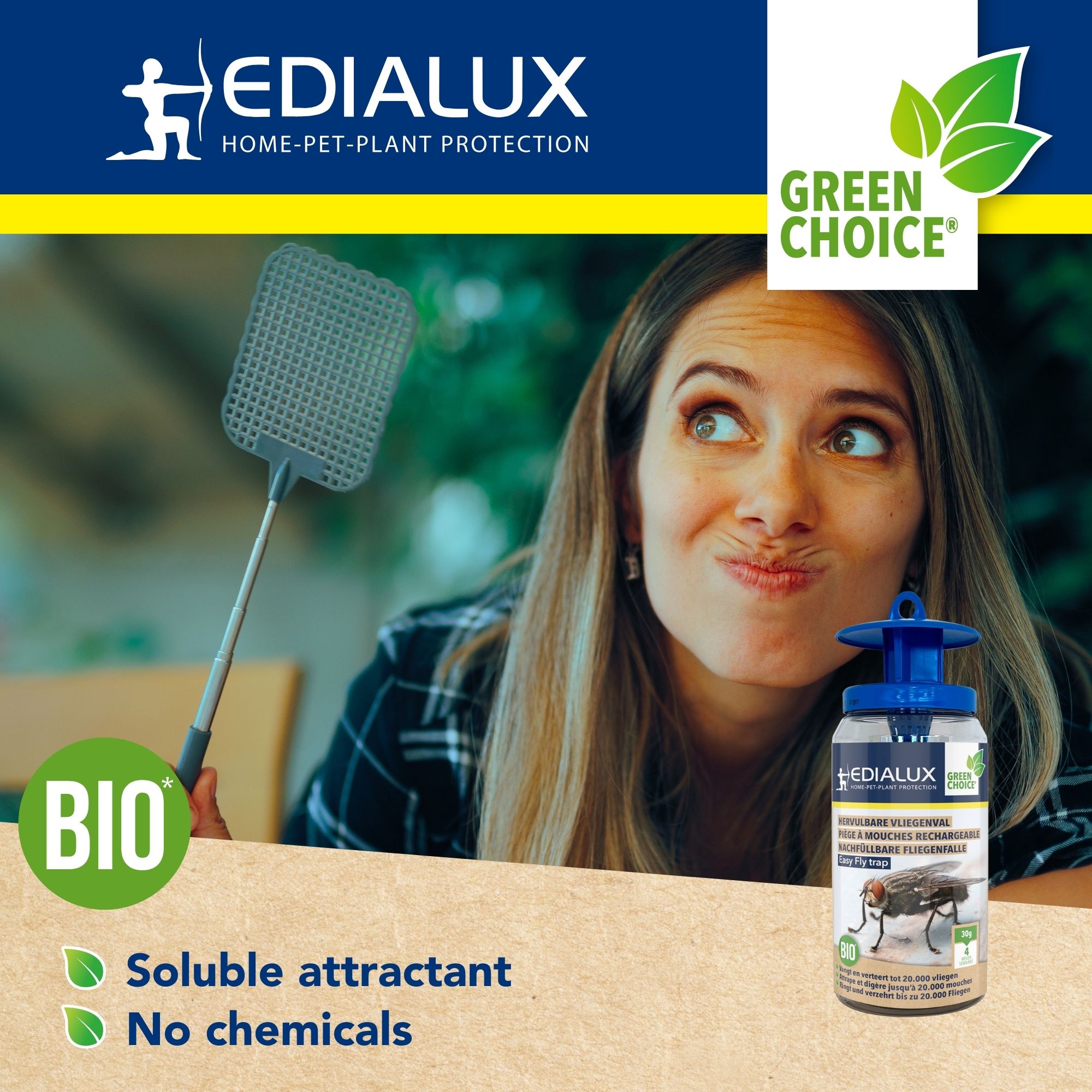 Edialux Ultra-efficiënte vliegenval