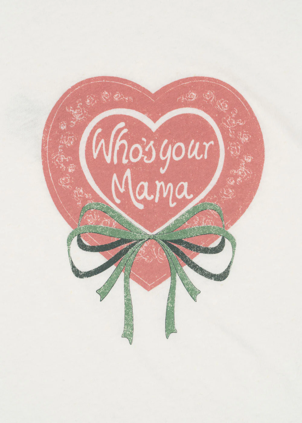 who's your mama tee - ANTIQUE WHITE - 6M