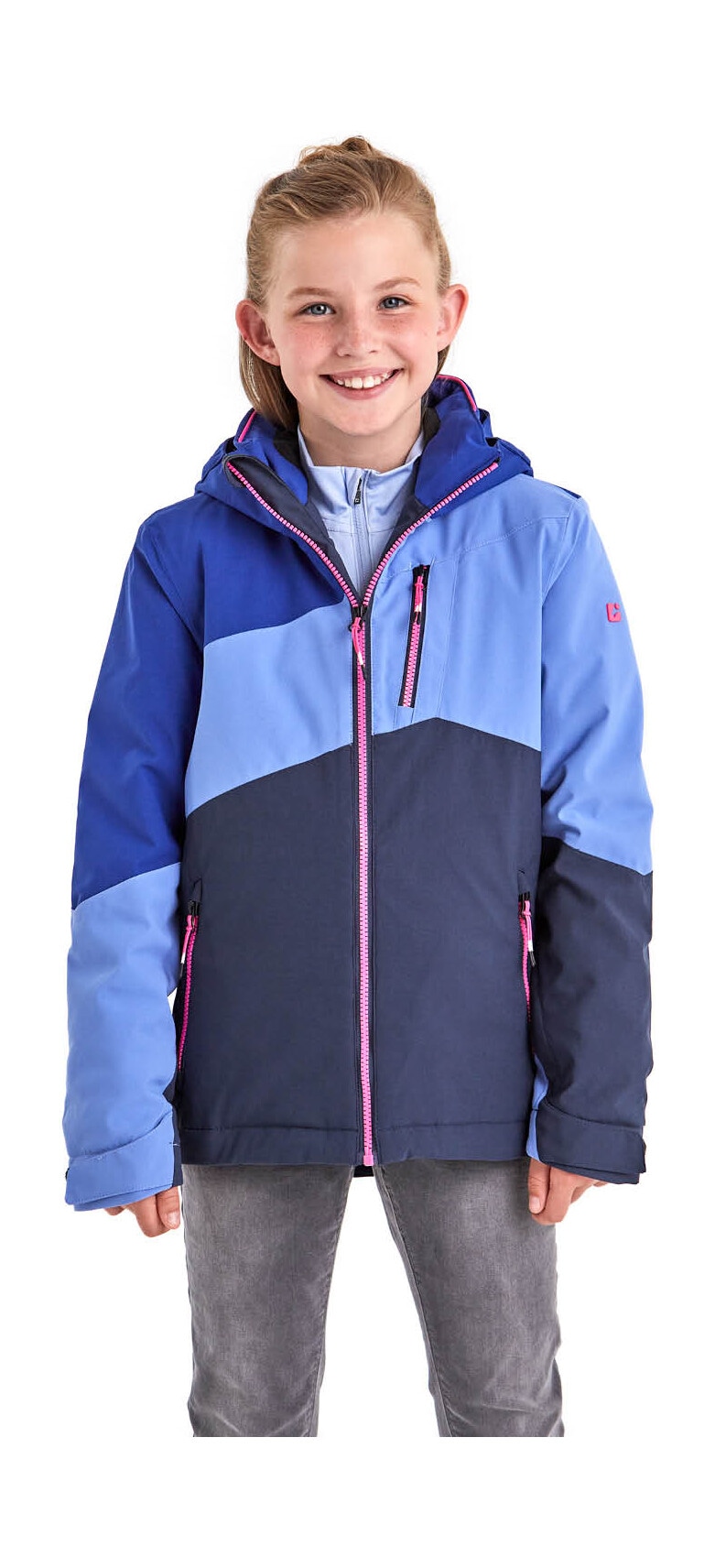 Killtec Skijacke »KSW 166 GRLS SKI JCKT« Atmungsaktive, wasser- und winddichte Skijacke mit abnehmbarer Kapuze
