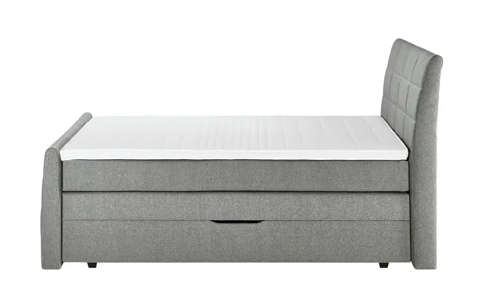 Boxspringbett Bonny Grau H3 180 cm
