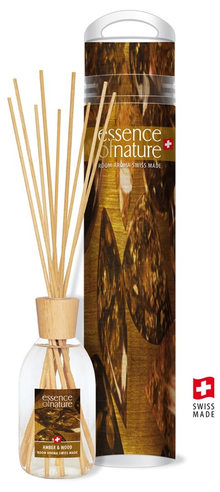 ESSENCE OF NATURE Classic Room Aroma Sticks<br>250 ml, Amber & Wood