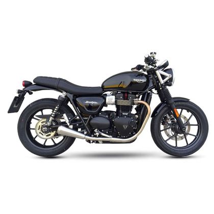 Silencieux Ixil IRONHEAD Conique MATT INOX - Gauche
