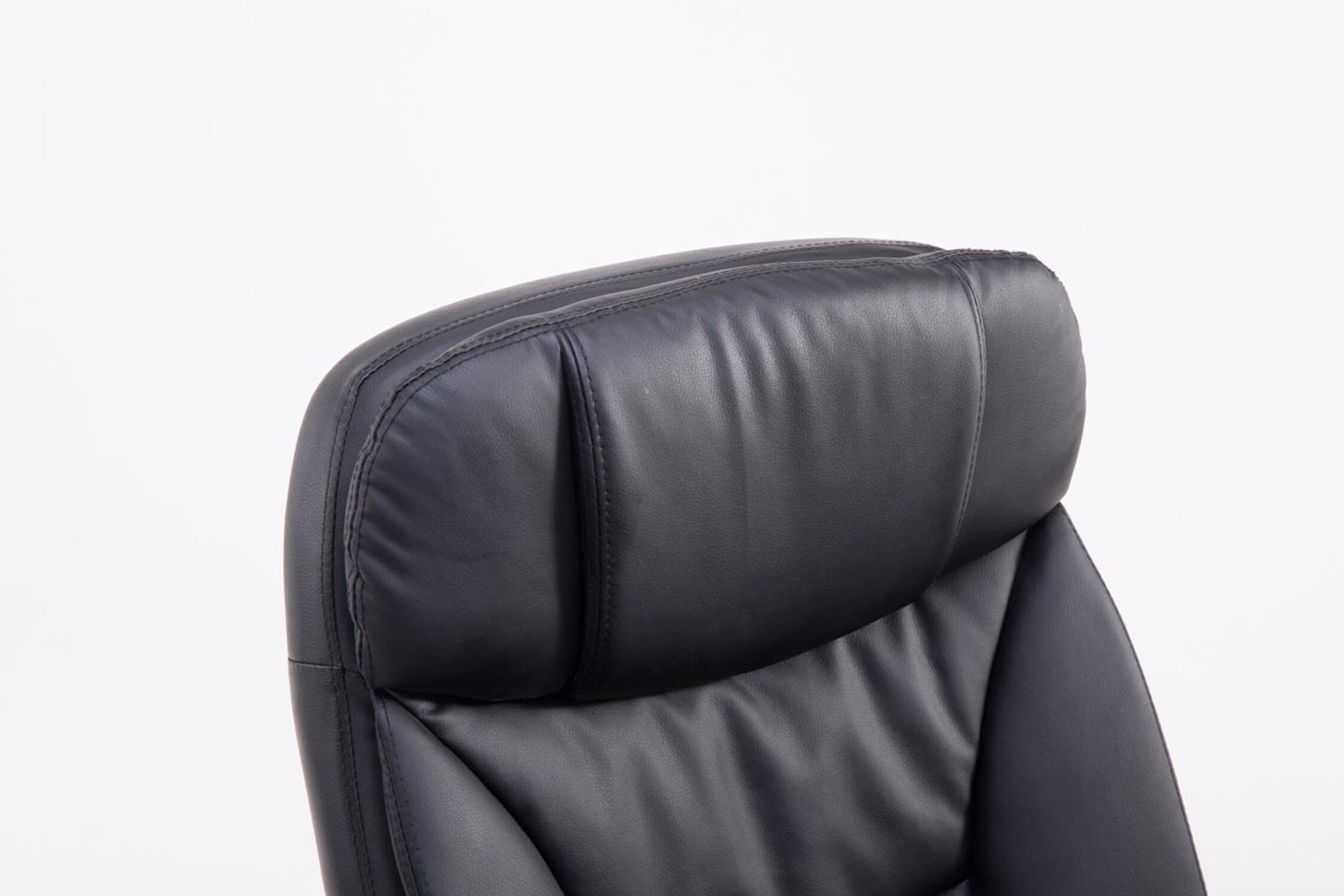 TPFLiving XL Bürostuhl Troja Kunstleder Braun