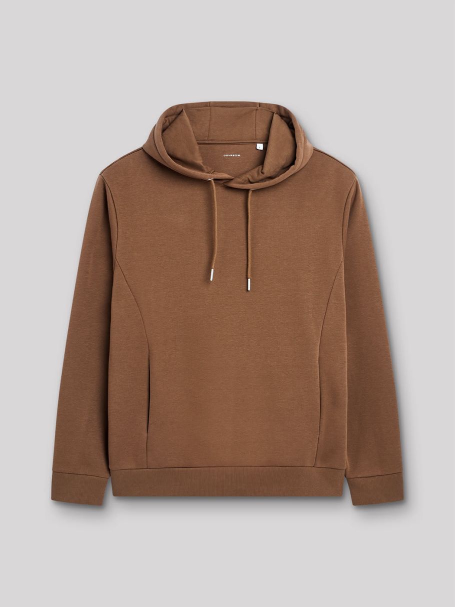 Sweat à capuche uni
