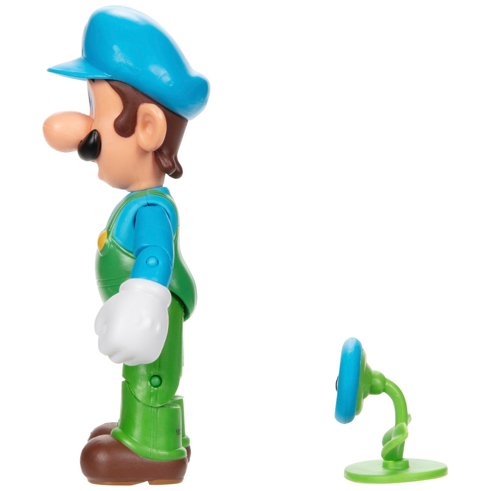 Nintendo Super Mario 10 cm Eis-Luigi mit Eisblume