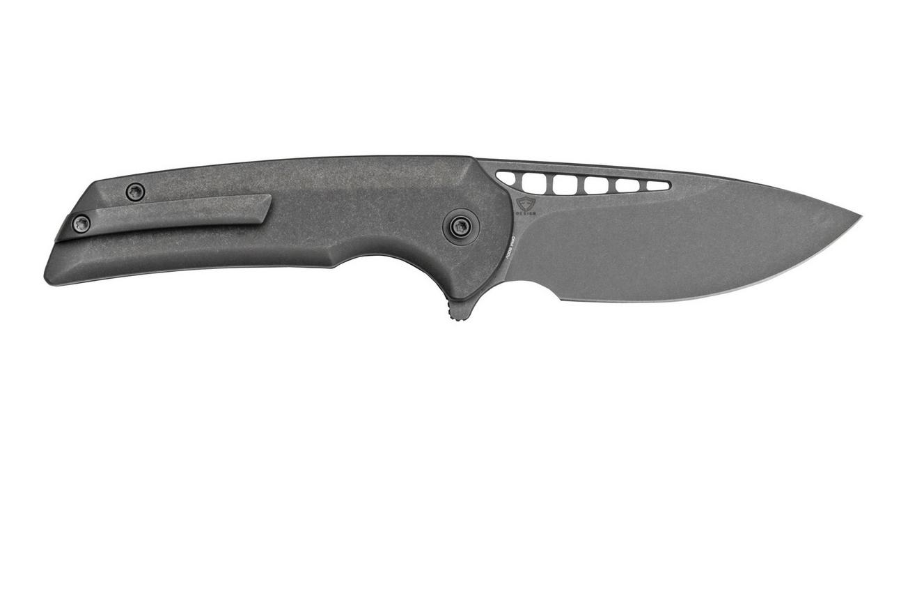 WE Knife Mini Malice WE054BL-2, Gray Titanium zakmes