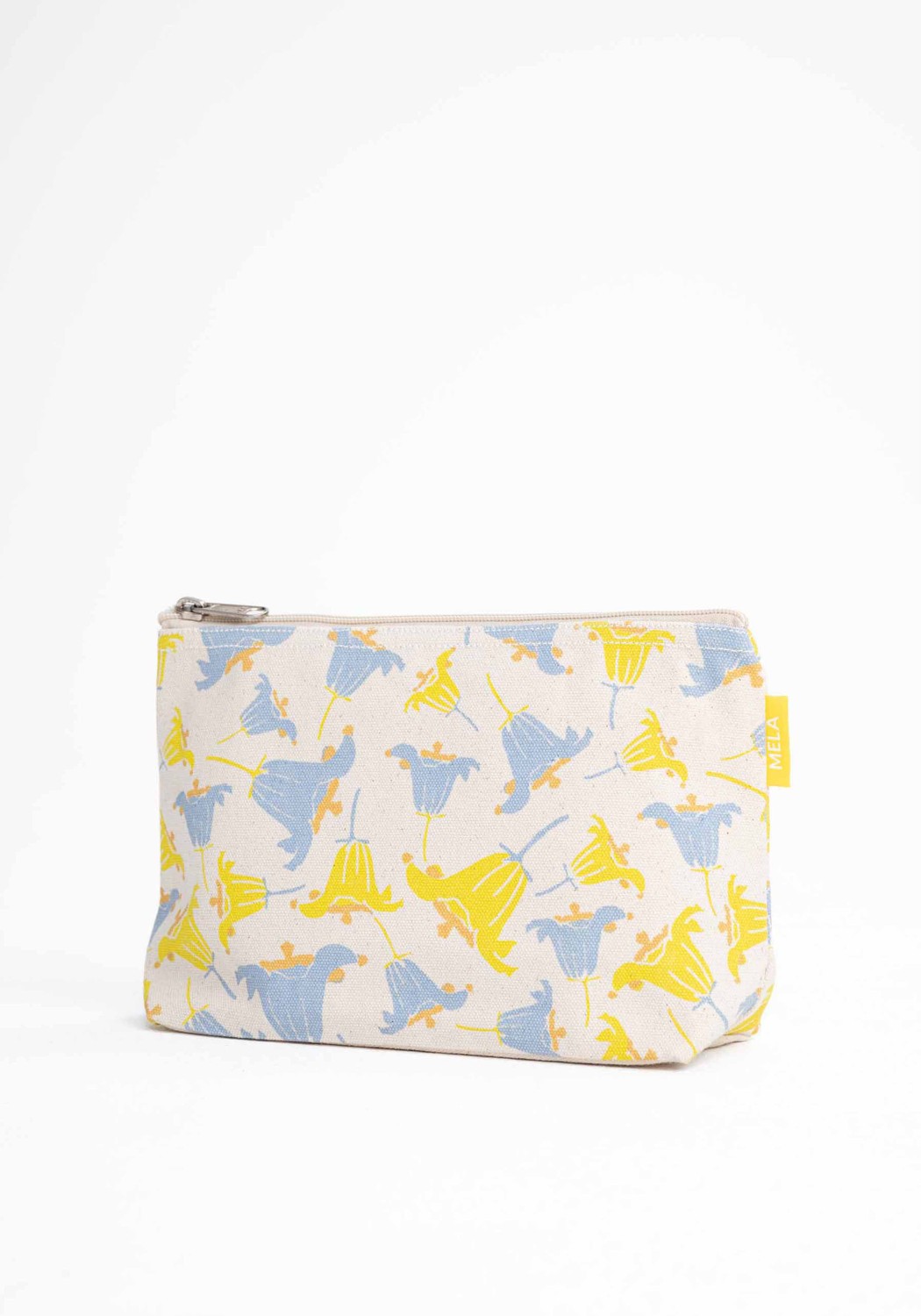Mela Grosse Kosmetiktasche Big Pouch Greige/Bellflower Print