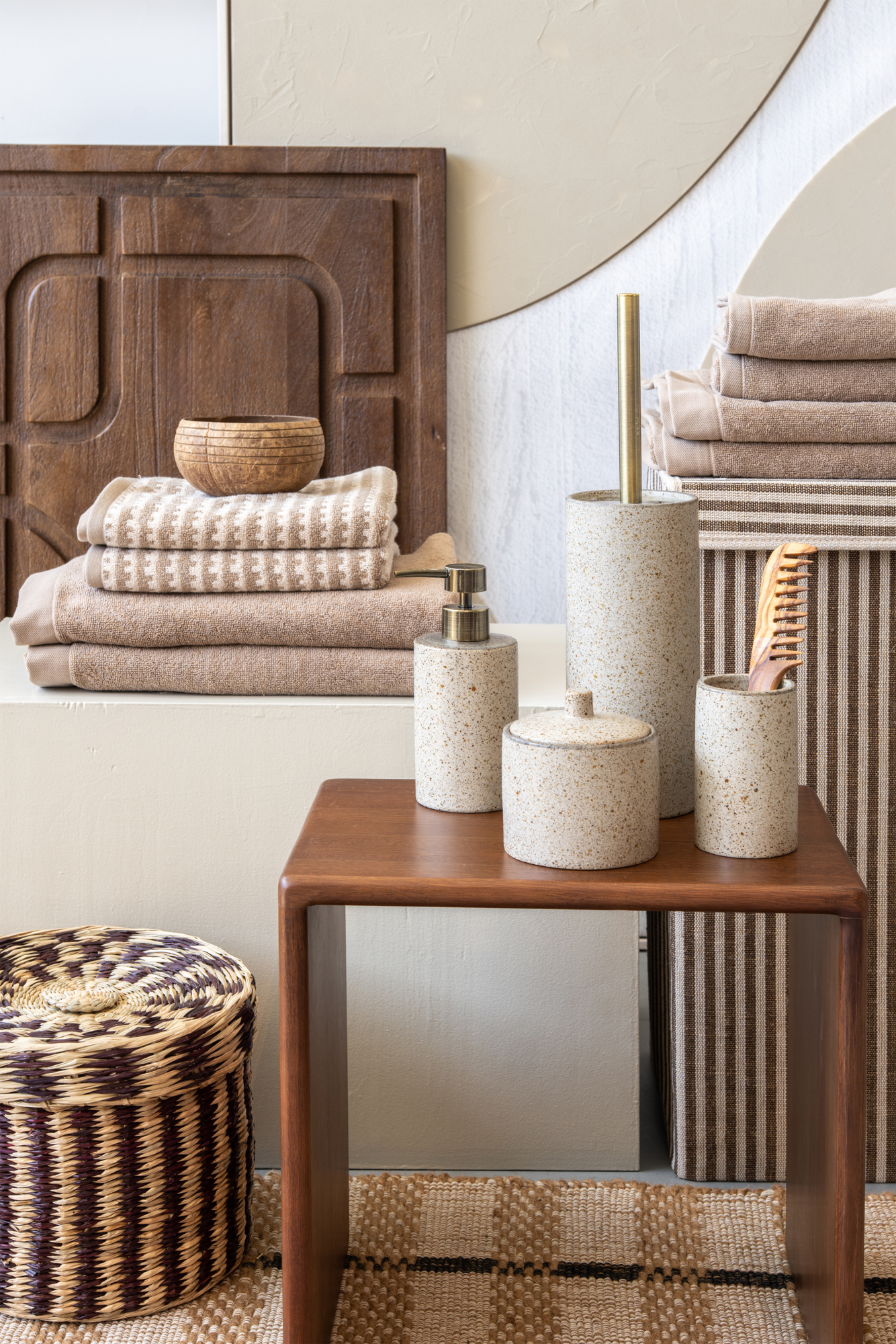 Toiletborstel Ceramic oat