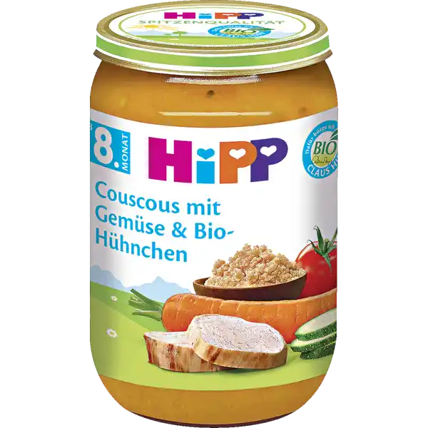 Bio Couscous mit Gemüse & Bio-Hühnchen