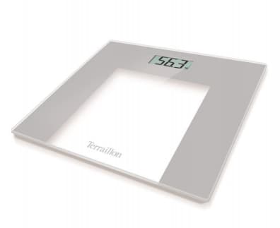 Terraillon TP1000, Elektronisk personvekt, 150 kg, 100 g, Grå, Hvit, kg, Rektangel