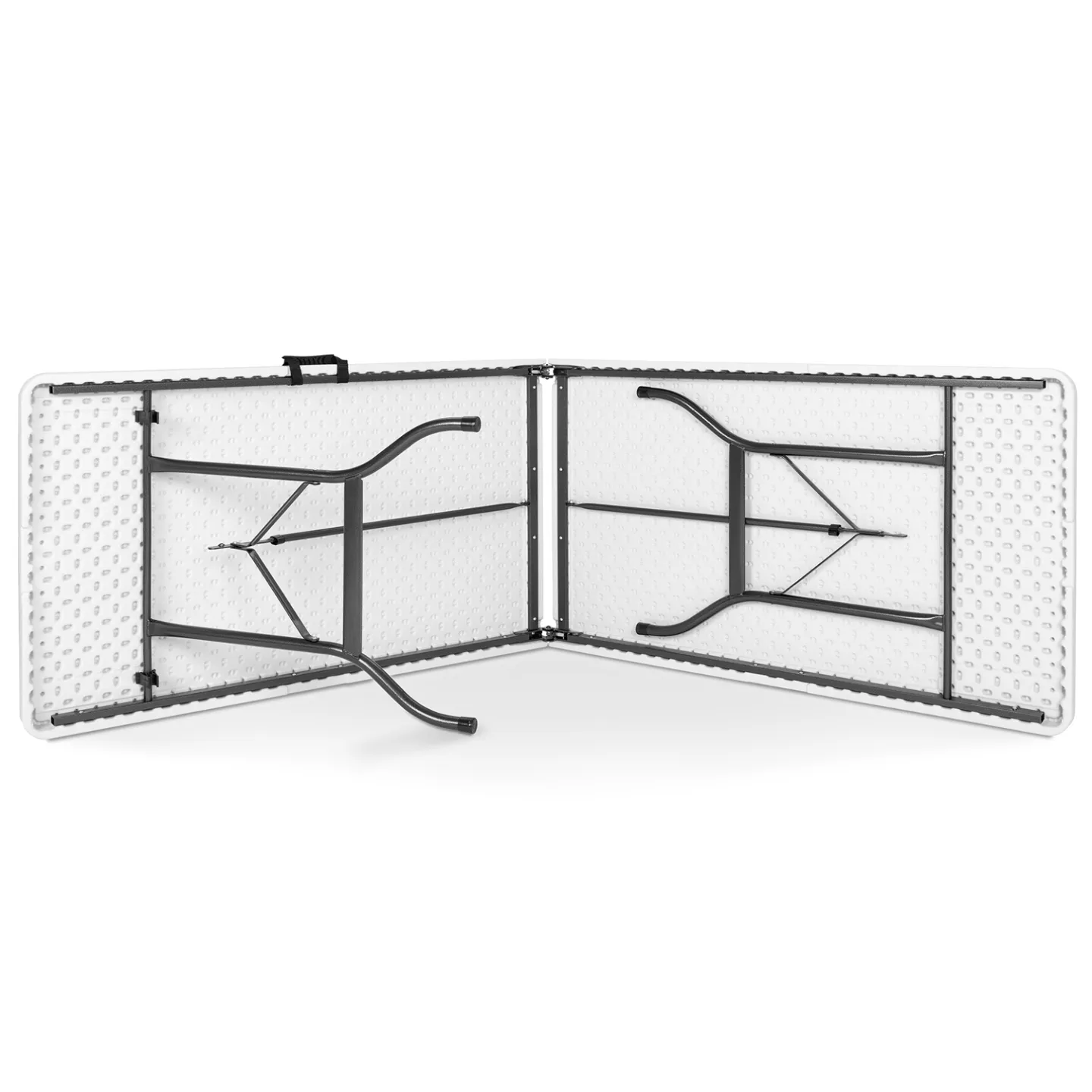 Table pliante d'appoint portable 180 CM et 2 bancs pliables pour camping ou réception