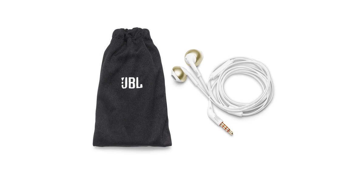 JBLT205 in-ear oortjes  (Goud)