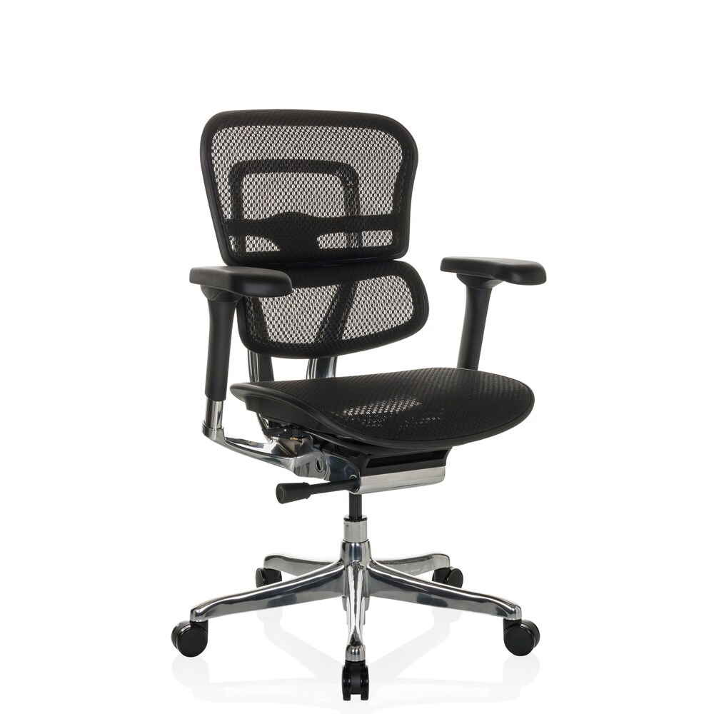 Luxus Chefsessel ERGOHUMAN BASE GEN2 Netzstoff mit Armlehnen (höhenverstellbar) hjh OFFICE