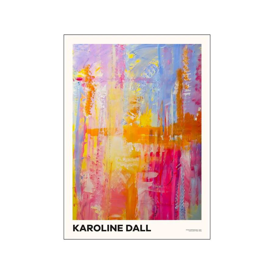 Poster & Frame  Karoline Dall plakat - Contemporary Art Collection 05