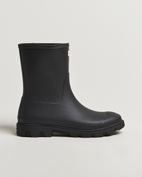 Hunter Boots Downpour Short Boot Black