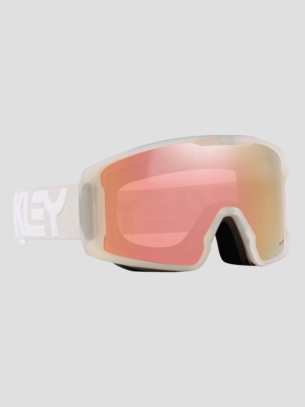 Oakley Line Miner M Matte B1B Cool Grey Goggle prizm rose gold iridium