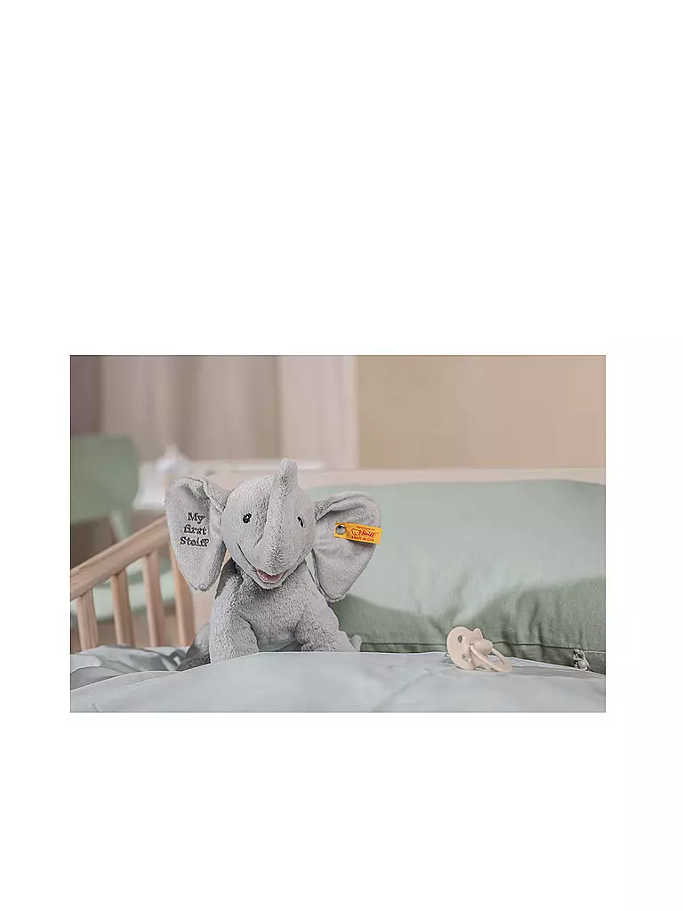 STEIFF My First - Elefant ELLIE 24cm grau
