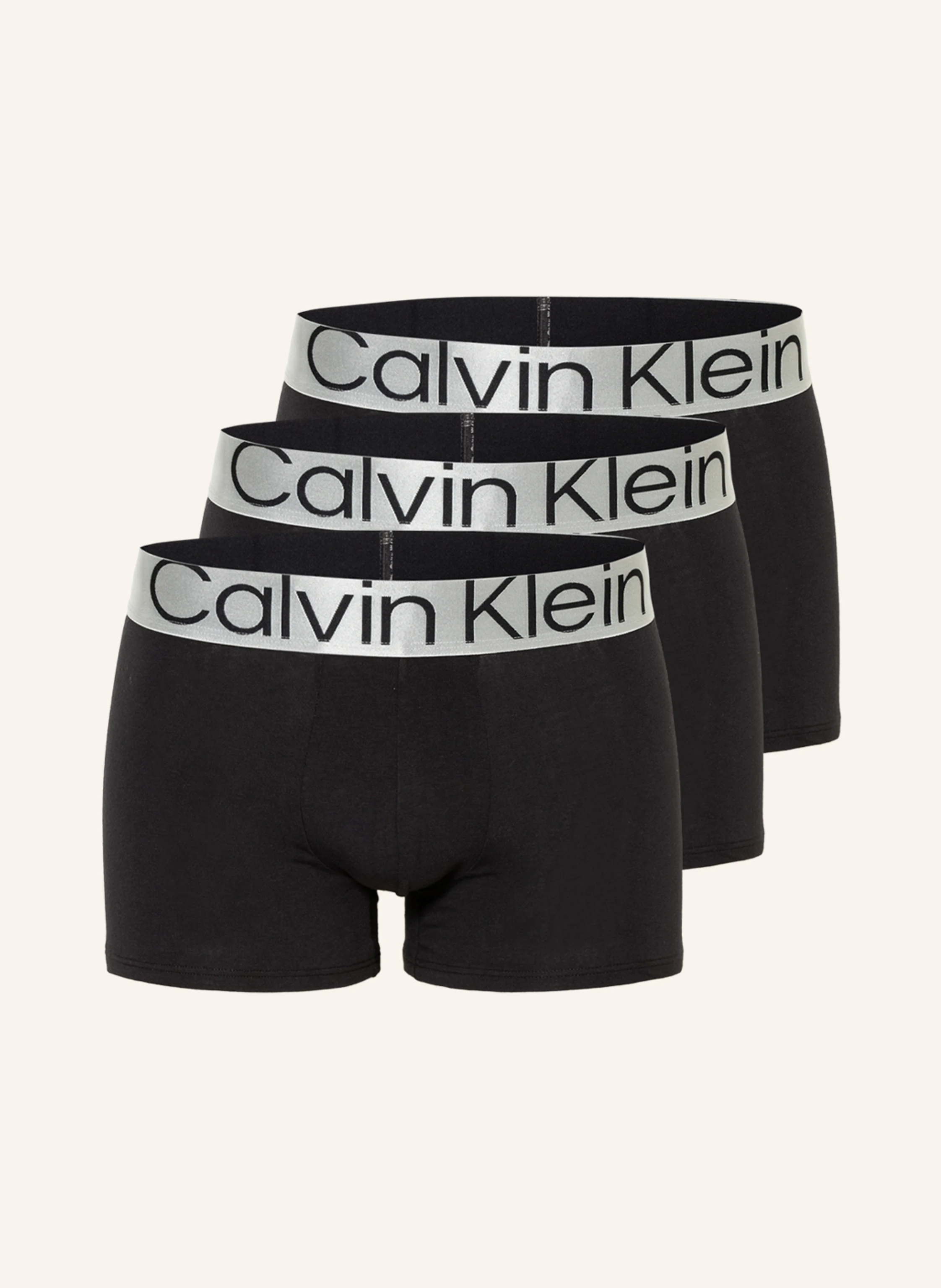 Calvin Klein 3er-Pack Boxershorts STEEL COTTON
