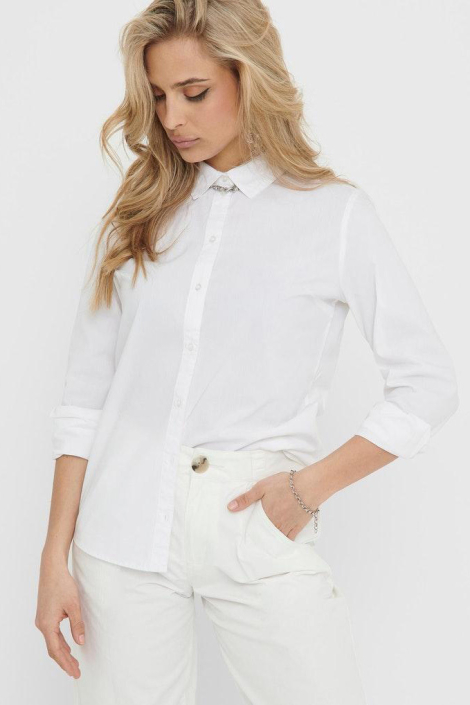 Jacqueline de Yong witte dames blouse