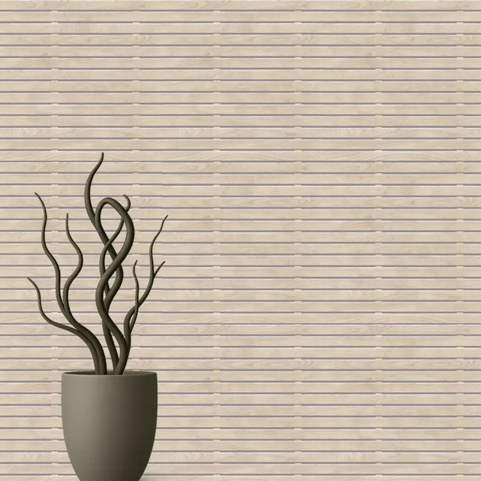 Dutch Wallcoverings Vliesbehang Artifice planken - beige - 10,05m x 53cm