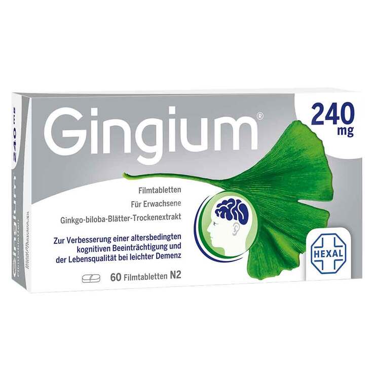 Gingium 240 mg Filmtabletten, 60 St