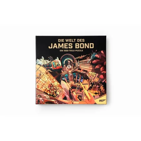 Laurence King Verlag Puzzle - Die Welt des James Bond, 1000 Teile