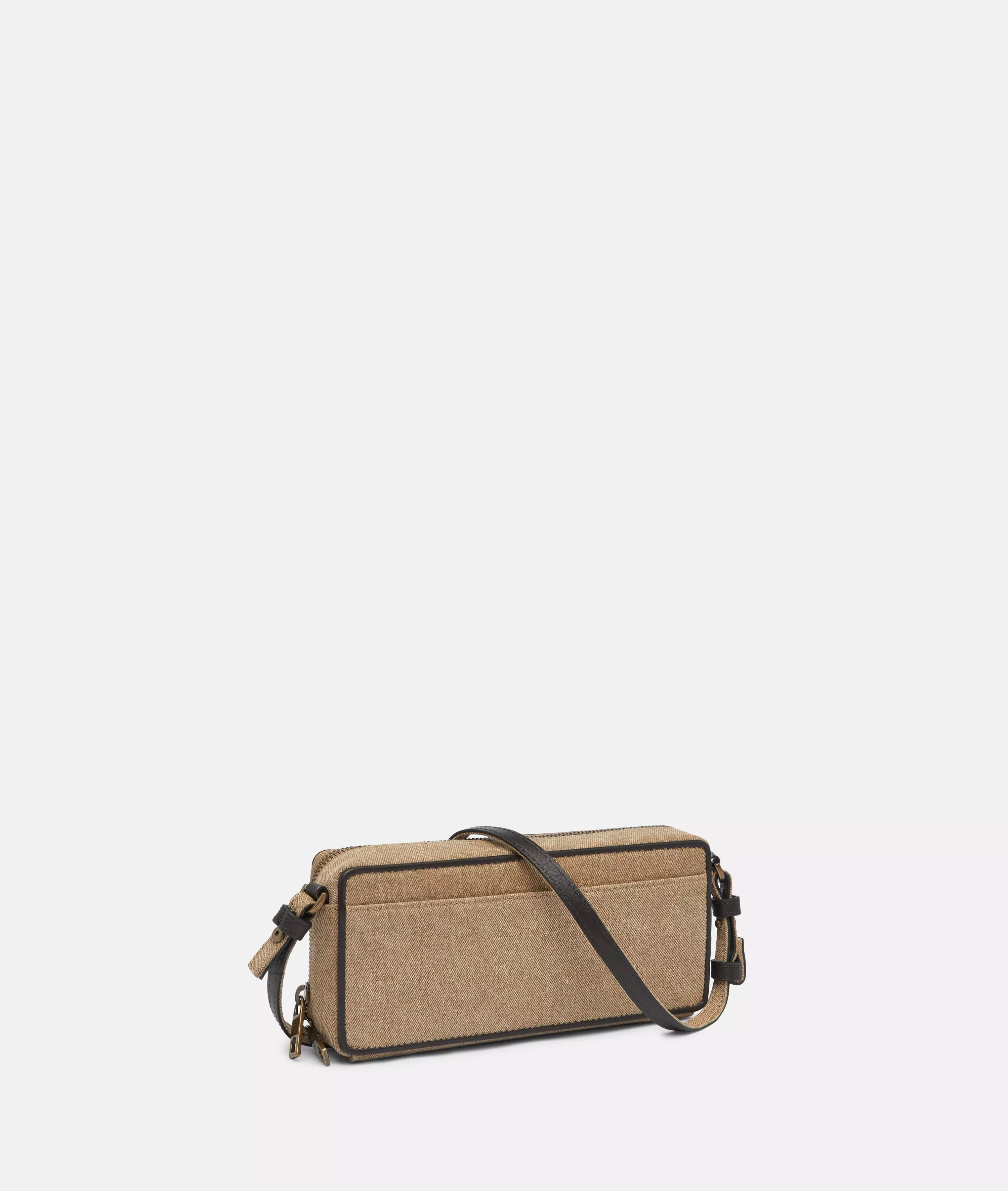 Denim Juno Crossbody XS Small denim shoulder bag with a characteristic wash