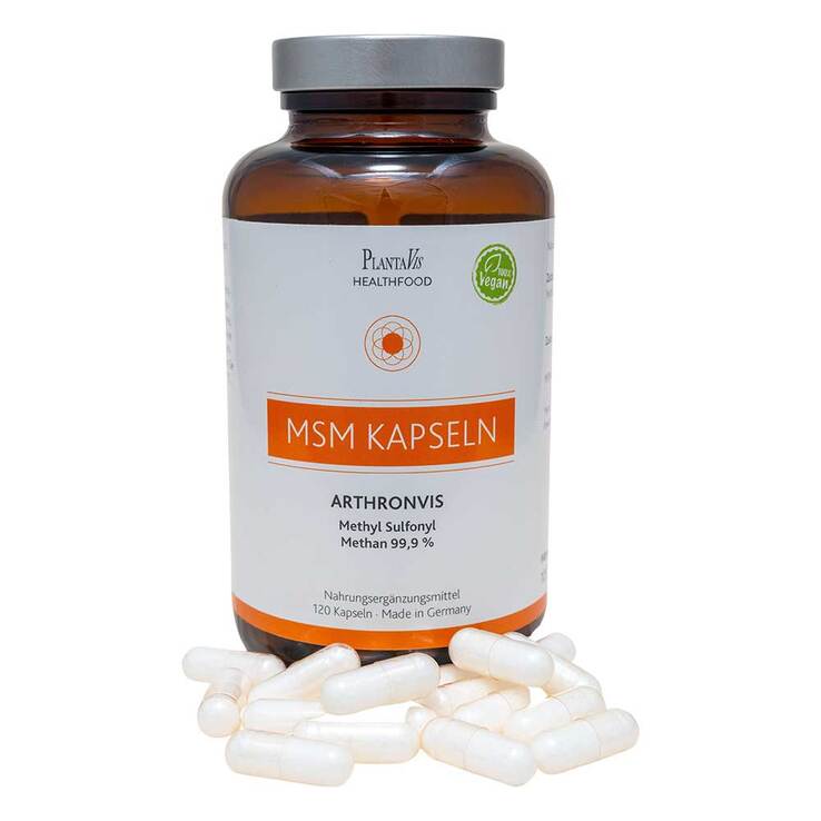 MSM Kapseln Arthronvis Methyl Sulfon.Methan 99,9%, 120 St