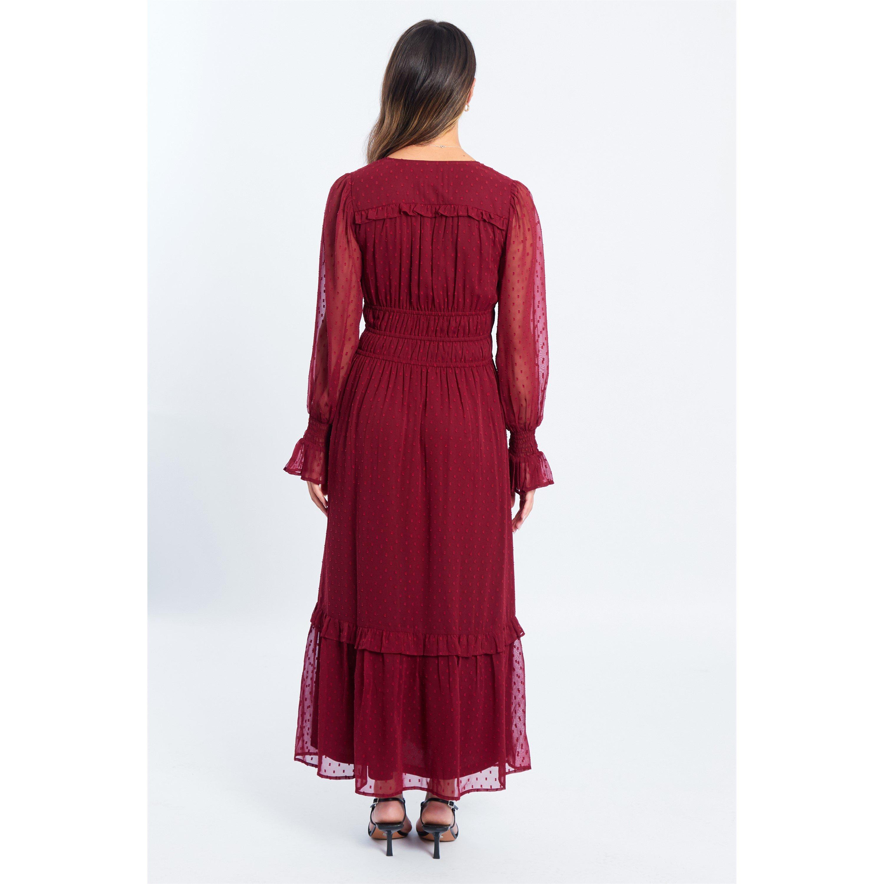Be You BY Dobby Midi Dress Womens