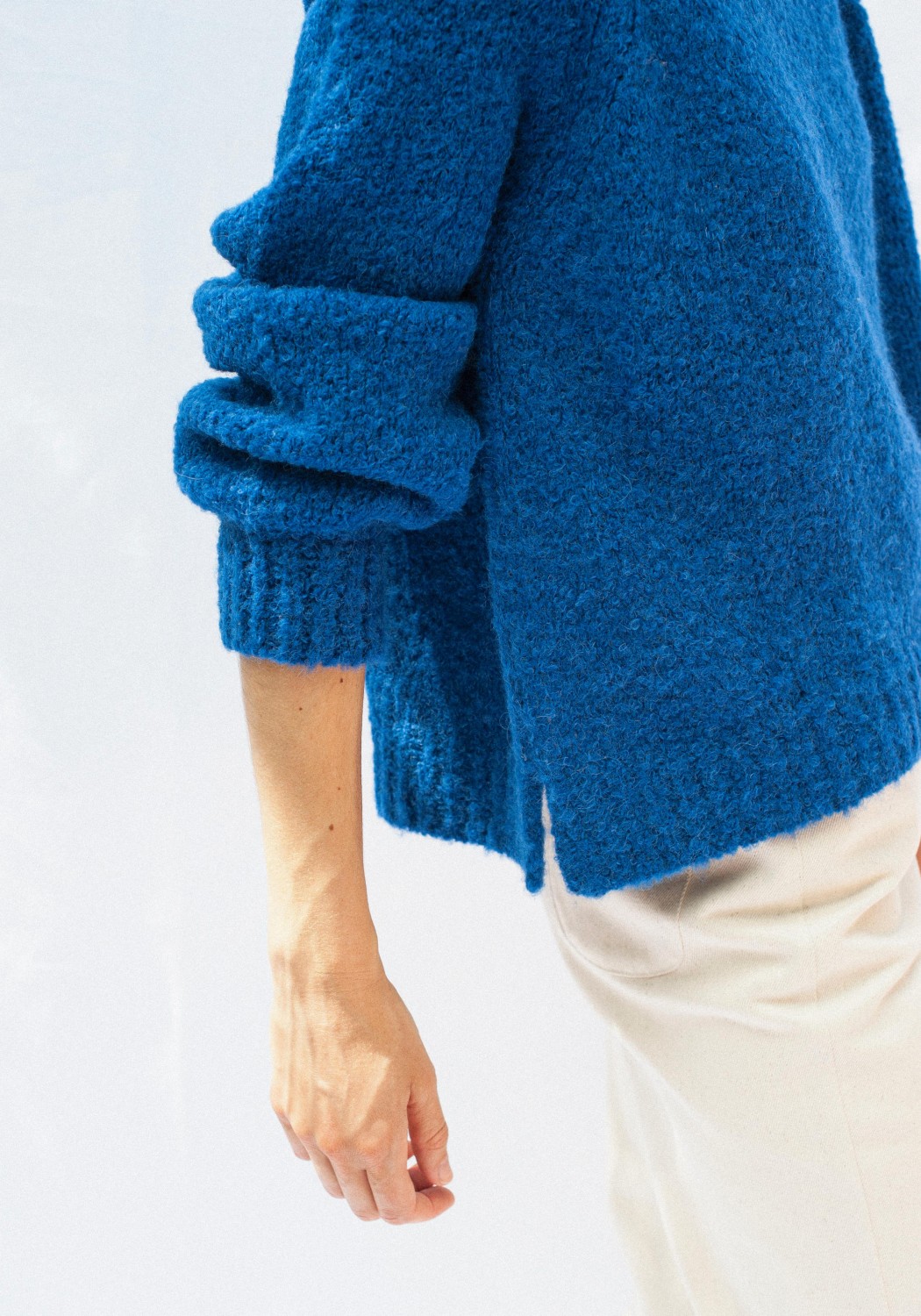 Jungle Folk Pullover Ode True Blue