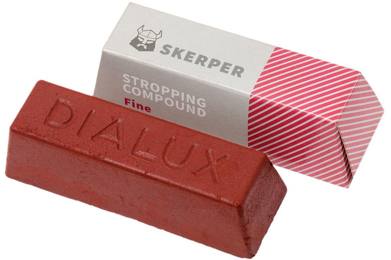 Skerper stropping compound set rood & grijs, fijn & grof