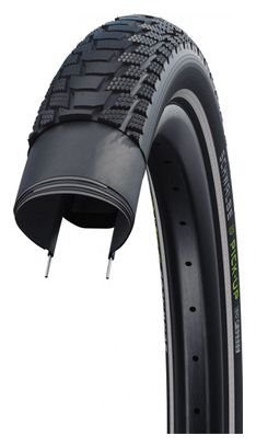 Pneu Schwalbe Pick-Up 20'' Tubetype Rigide Super Defense Addix E Flancs Reflex E-Bike E-50
