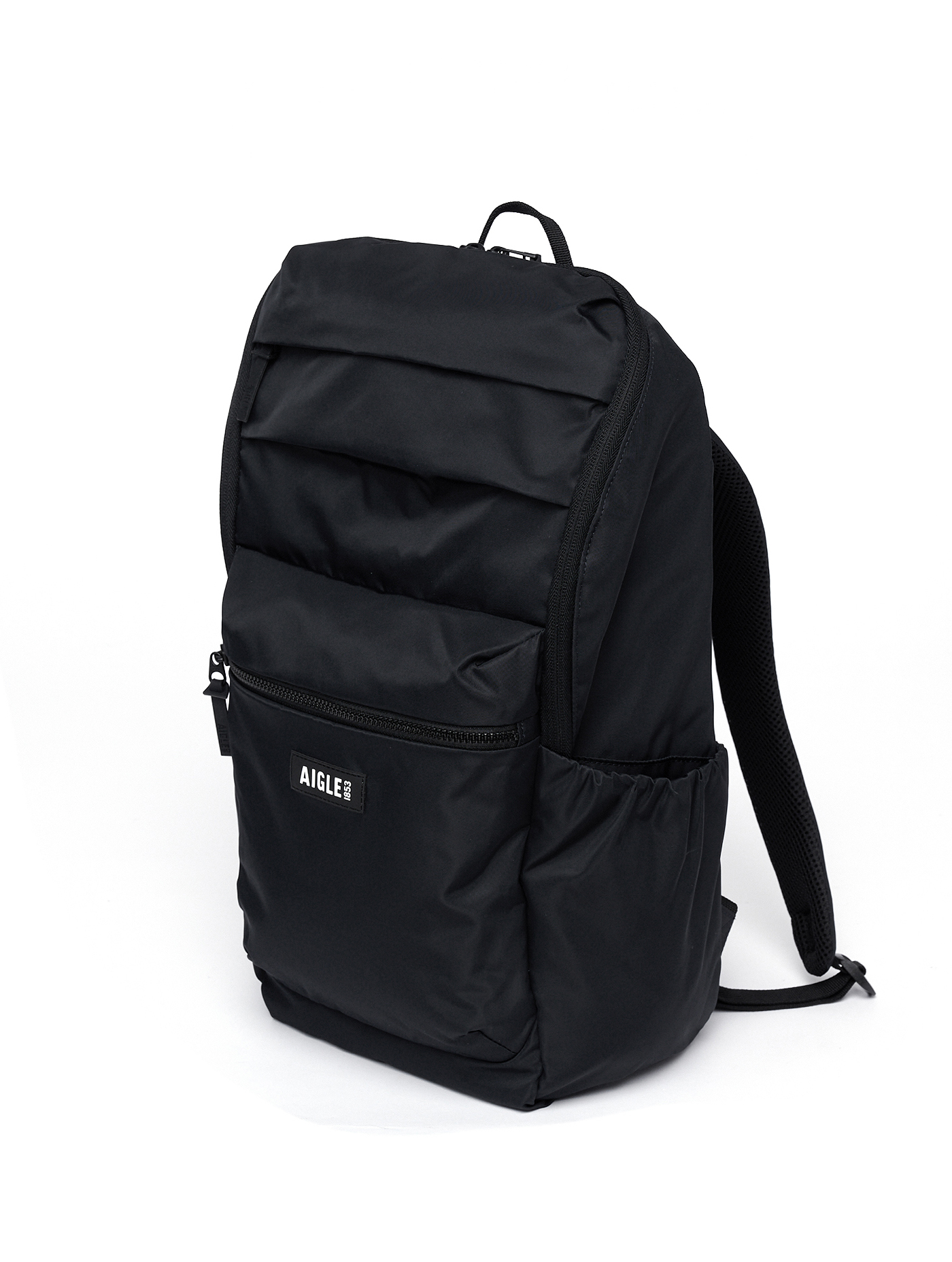 Sac à dos de voyage en nylon recyclé (17 l) NOIR I