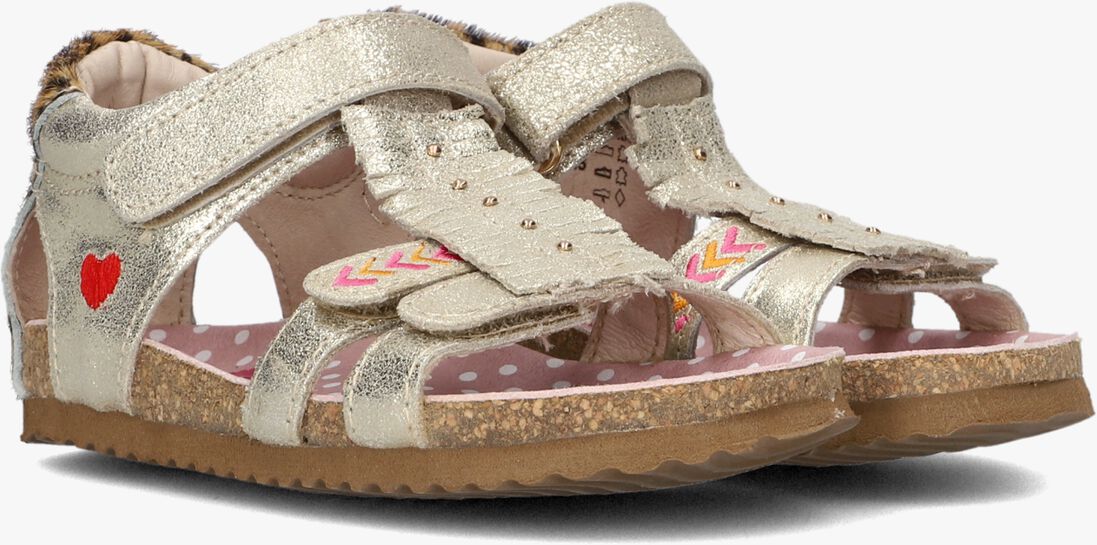 SHOESME gouden shoesme sandalen bi21s092