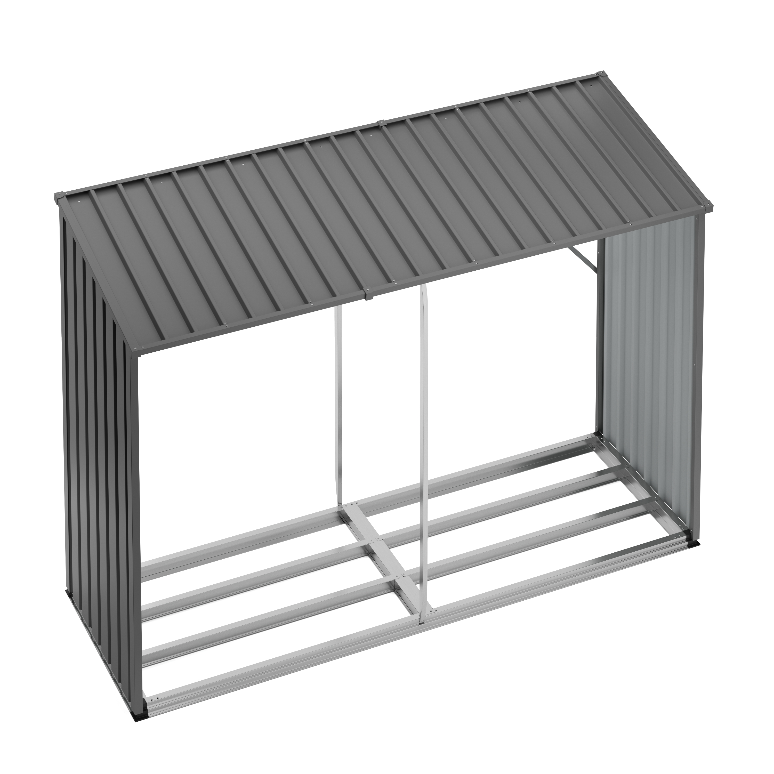 Kaminholzregal Outdoor 230 x 83 x 150 cm