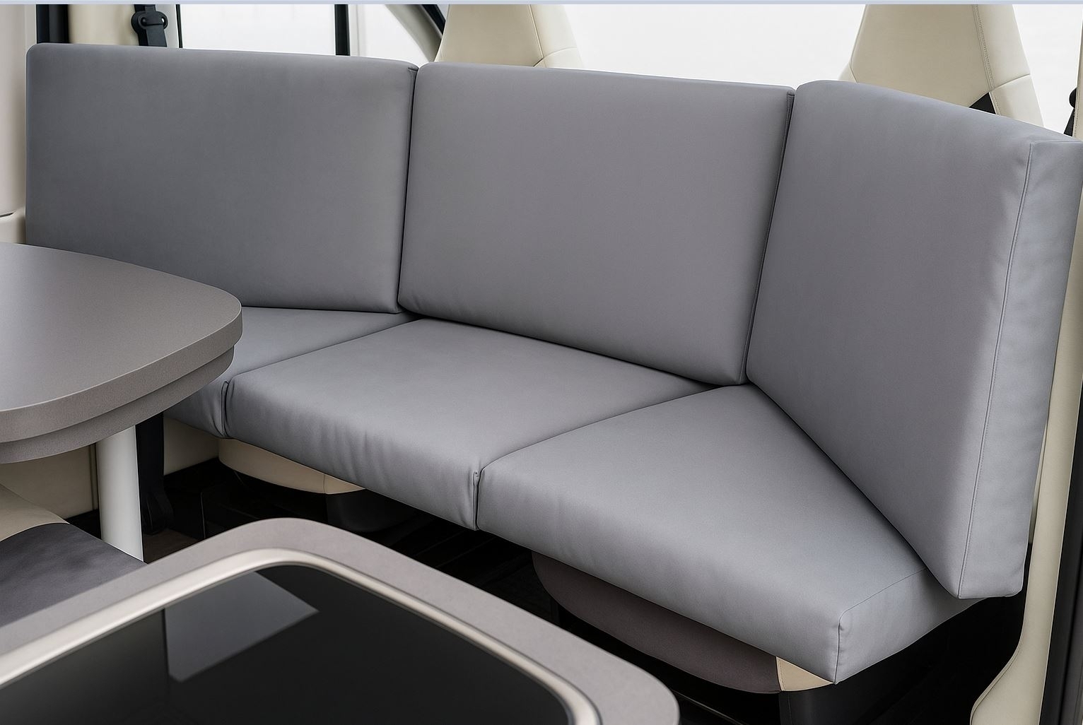 Zusatz Sofa/Bank für Fahrerhaus