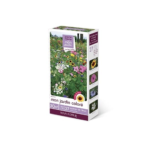 Mélange 30 m2 : mon jardin coloré