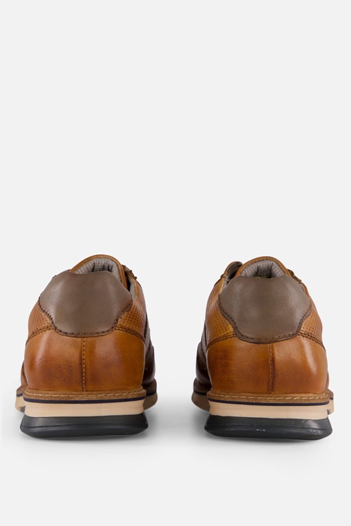 Bugatti Simone Sneakers cognac Leer