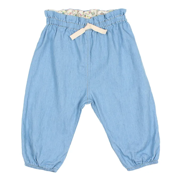 Búho Sarouel Denim | Bleu jean